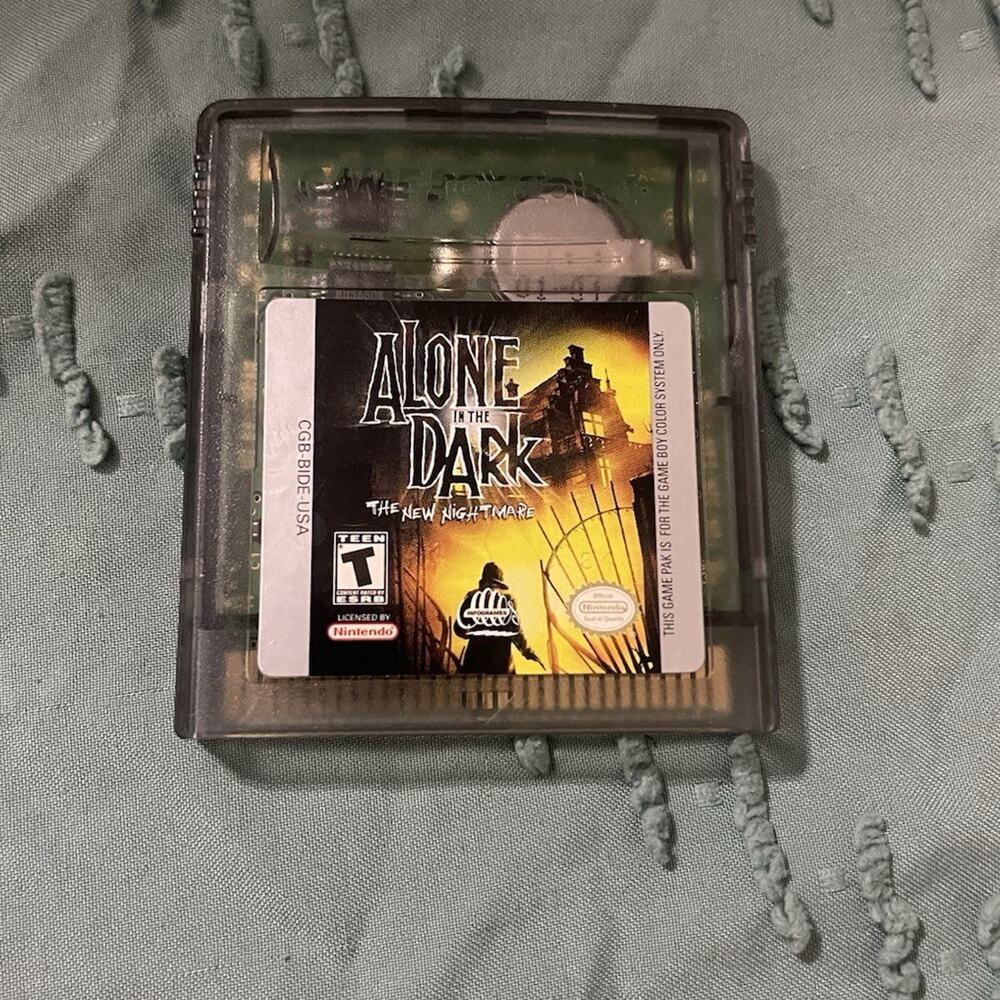 Infogrames Alone in the Dark: The New Nightmare Game Boy Color T Survival Horror